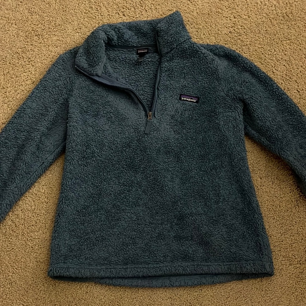 Blue Patagonia Fleece